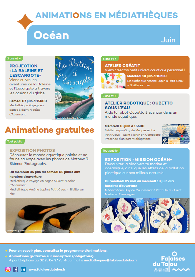 Affiche animations juin 2025